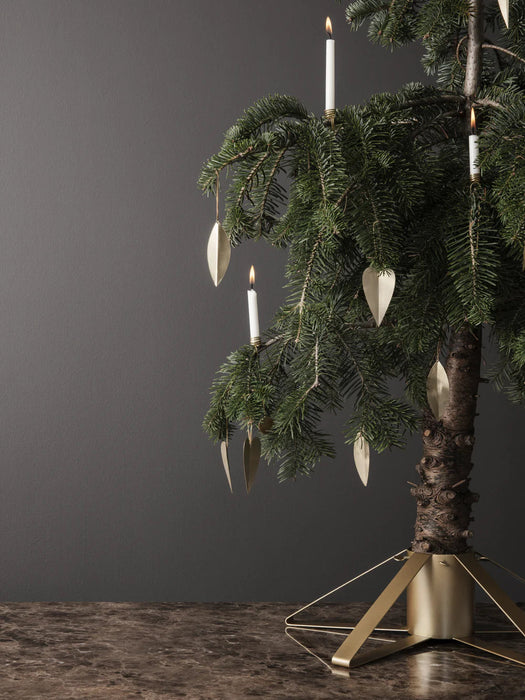 Heart Brass Ornaments