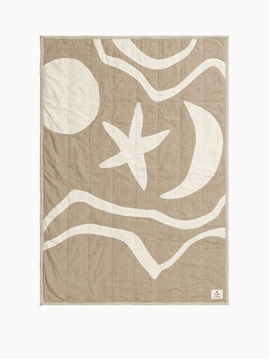 Kove Applique Quilted Blanket
