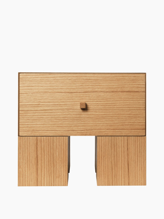 Kuben Bedside Table - 1x1