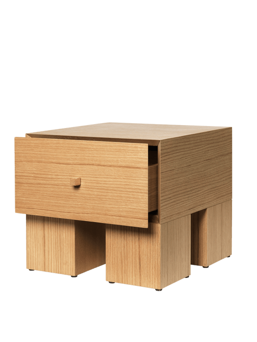 Kuben Bedside Table - 1x1