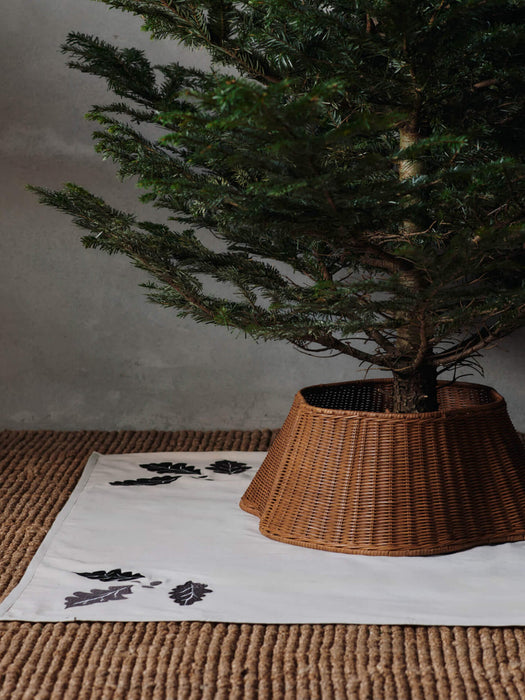 Oak Christmas Tree Blanket - Square