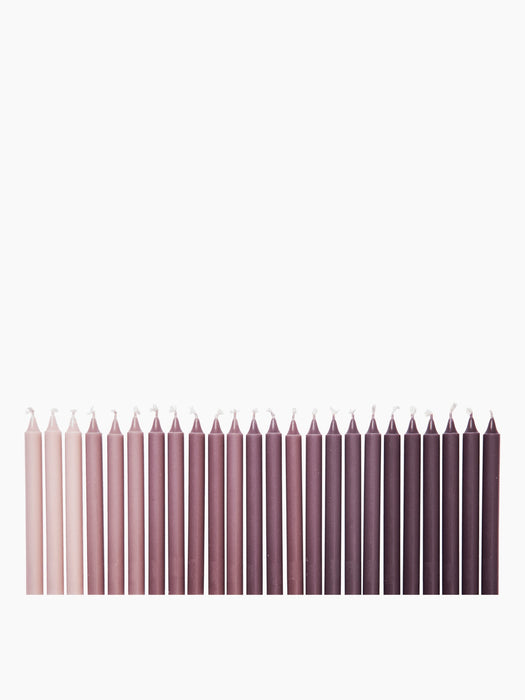 Ombre Candles - Set of 24