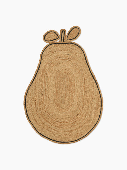 Pear Braided Jute Rug