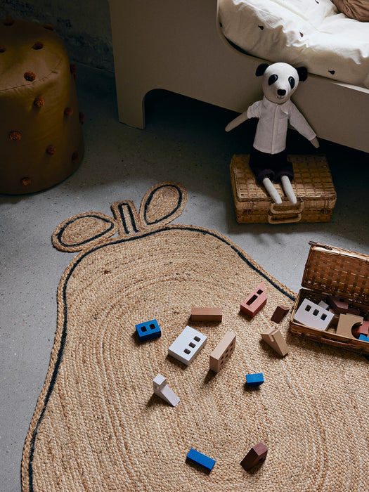 Pear Braided Jute Rug