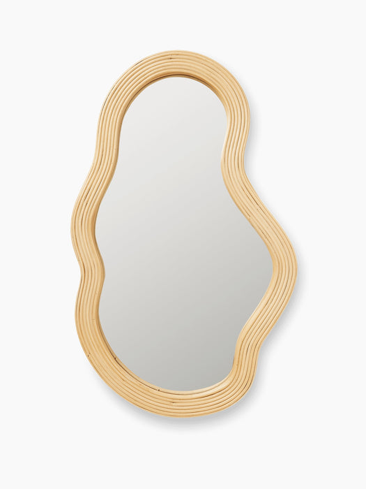 Pond Rattan Mirror - Medium