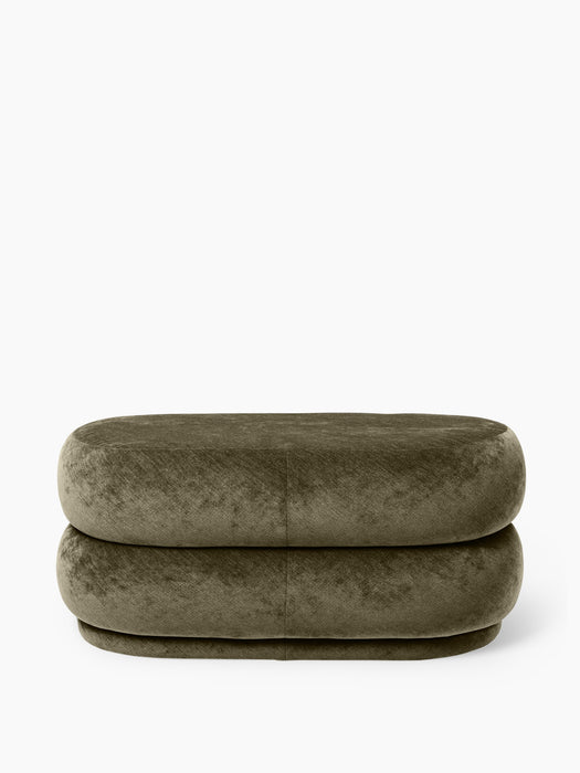 Pouf Oval - Faded Velvet