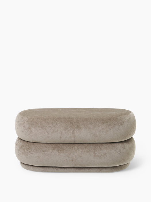 Pouf Oval - Faded Velvet