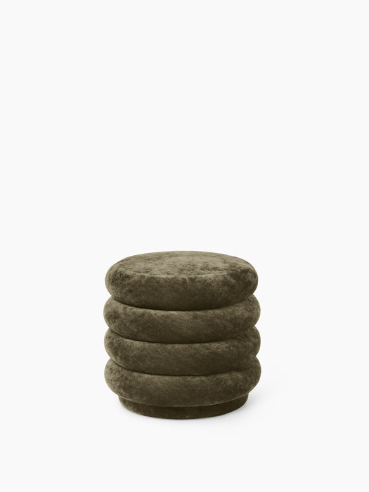 Pouf Round - Faded Velvet