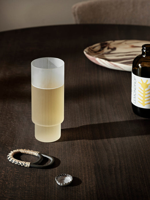 Ripple Long Drink Glasses - Set of 4