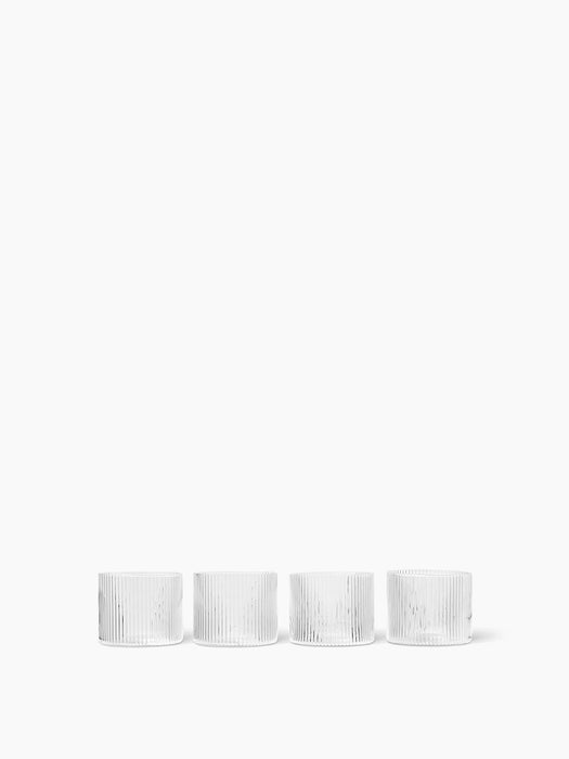 Ripple Low Glasses - Set of 4