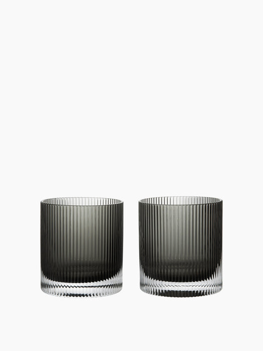 Ripple Tumbler Glasses - Set of 2