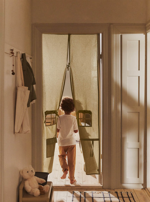 Settle Door Curtain