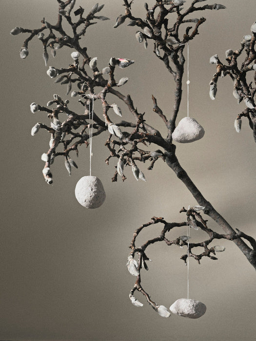 Snowball Ornaments - Set of 3