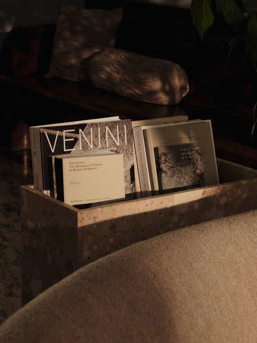 Stone Plant Box with Shelf