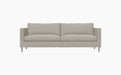Alex 2.5 Seater Sofa — Hiro 135_Brushed Aluminium