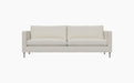 Alex 2.5 Seater Sofa — Hiro 139_Brushed Aluminium