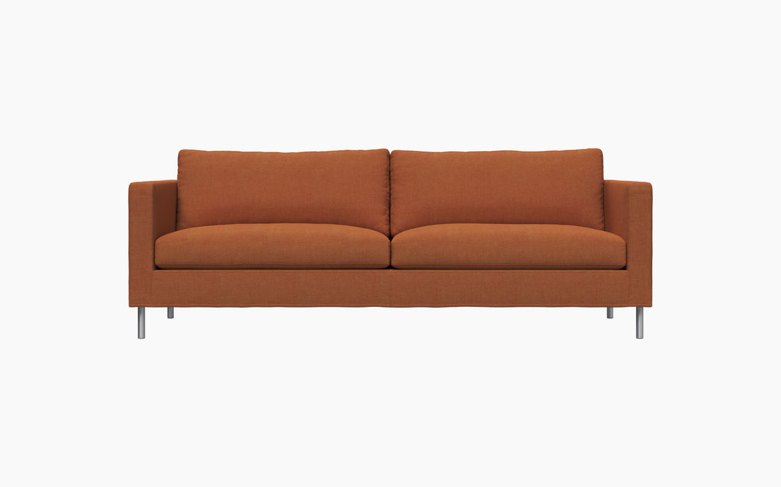 Alex 2.5 Seater Sofa — Hiro 19_Brushed Aluminium