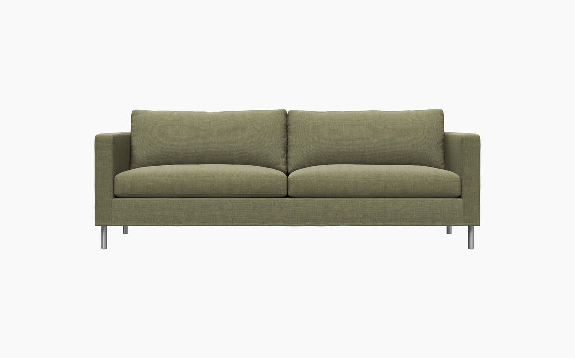 Alex 2.5 Seater Sofa — Hiro 27_Brushed Aluminium