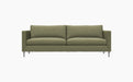 Alex 2.5 Seater Sofa — Hiro 27_Brushed Aluminium