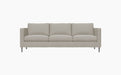 Alex 3 Seater Sofa — Hiro 135_Brushed Aluminium