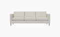 Alex 3 Seater Sofa — Hiro 139_Brushed Aluminium