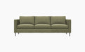 Alex 3 Seater Sofa — Hiro 27_Brushed Aluminium