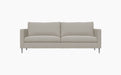 Alex High 2.5 Seater Sofa — Hiro 135_Brushed Aluminium