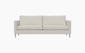 Alex High 2.5 Seater Sofa — Hiro 139_Brushed Aluminium