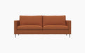 Alex High 2.5 Seater Sofa — Hiro 19_Brushed Aluminium