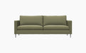 Alex High 2.5 Seater Sofa — Hiro 27_Brushed Aluminium
