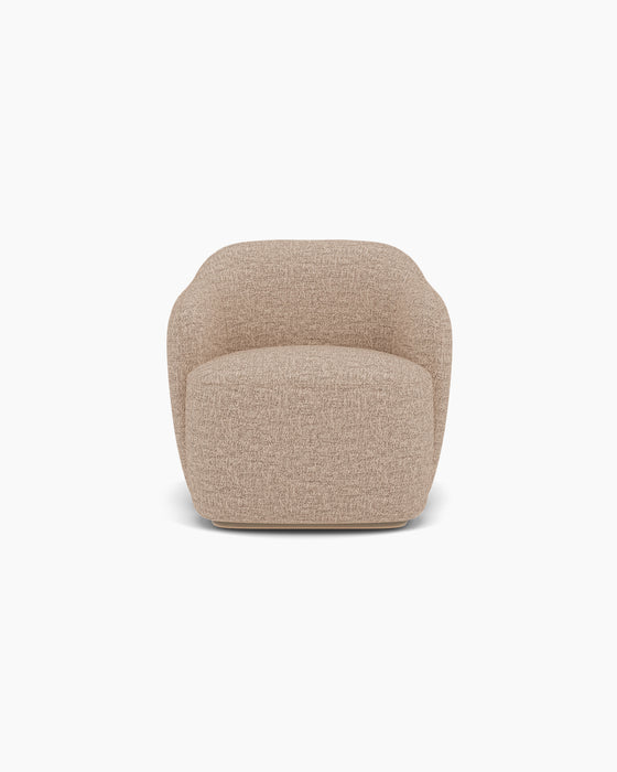 Barba Club Chair — Moss 0013_Beech