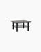 Big Sur Coffee Table High — Anthracite glass_Black oak