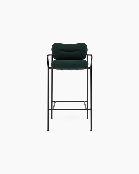 Bollo Bar Stool — Vidar 1062_RAL9005