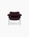 Bollo Lounge Chair — Elmosoft 75013_Brushed SS