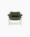 Bollo Lounge Chair — Megan Pine 104_Brushed SS