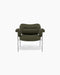 Bollo Lounge Chair — Vintage Olive_Brushed SS