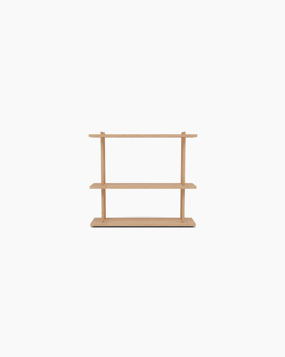 Bond 20 Shelf — Combination W103, Lacquered oak