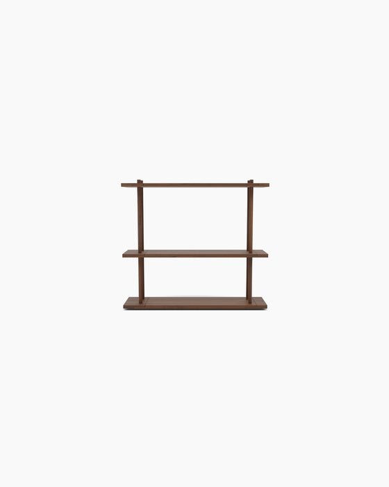 Bond 20 Shelf — Combination W103, Lacquered walnut