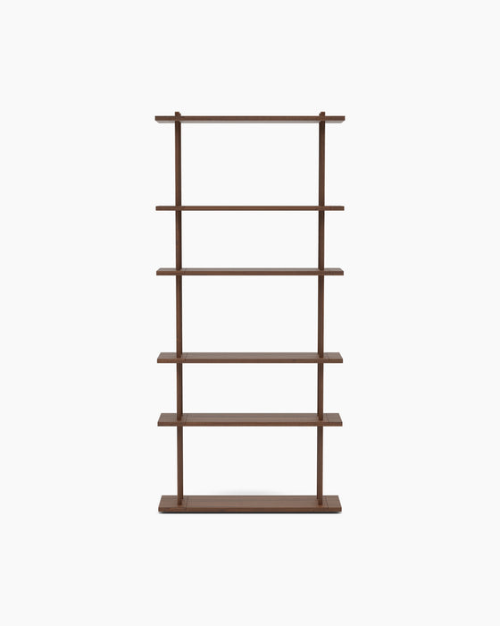 Bond 20 Shelf — Combination W106, Lacquered walnut