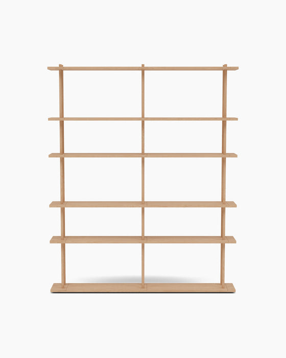 Bond 20 Shelf — Combination W206, Lacquered oak