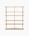 Bond 20 Shelf — Combination W206, Lacquered oak