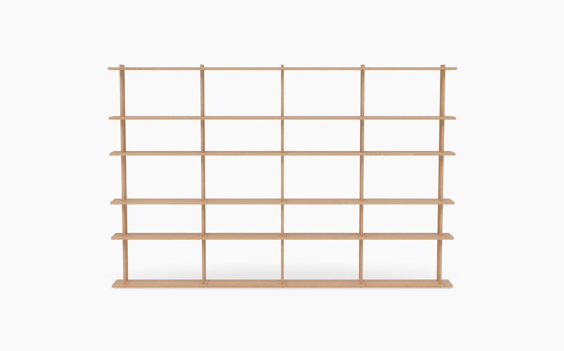 Bond 20 Shelf — Combination W406, Lacquered oak