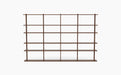 Bond 20 Shelf — Combination W406, Lacquered walnut