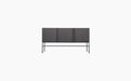 Boss Sideboard 3 Doors — Low, RAL9005_Black oak