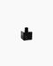 Cube Vase — Small, Black glass