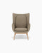 Embrace Lounge Chair — Large, Hallingdal 65 220_Lacquered oak