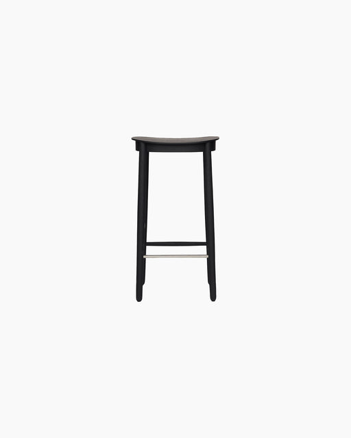 Figurine Counter Stool — Black oak