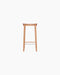 Figurine Counter Stool — Lacquered oak