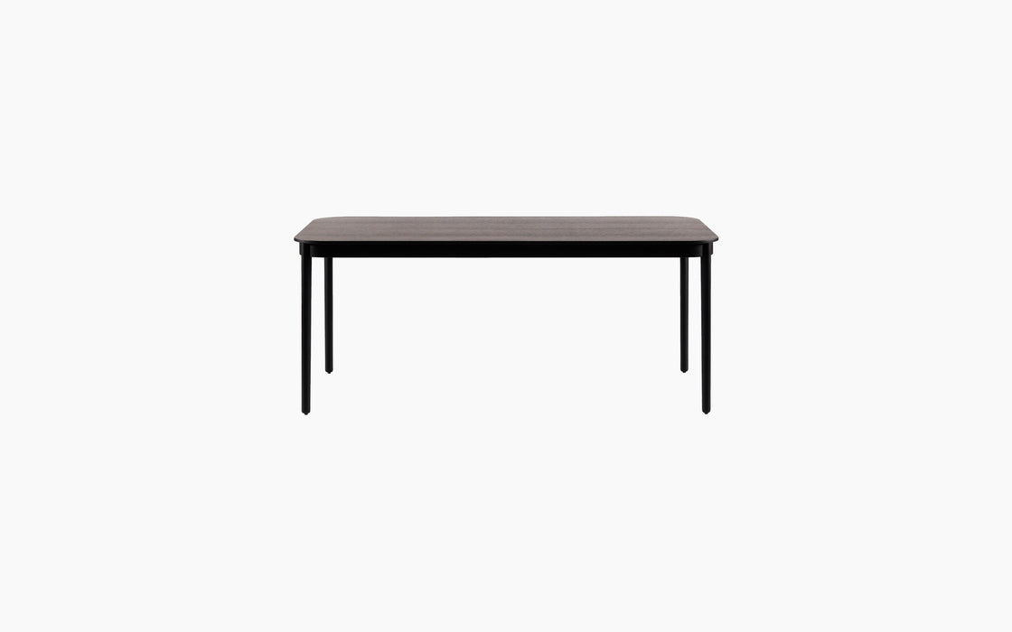 Figurine Dining Table — Black oak