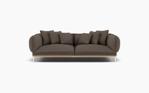 Jord 2 Seater Sofa — Clay 0004_Lacquered oak_RAL1013